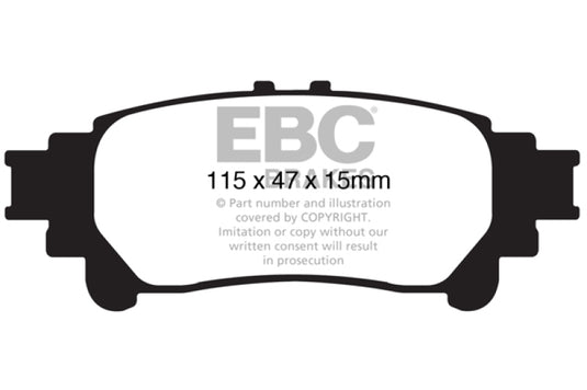 Ebc DP31850C EBC Redstuff Brake Pad Sets