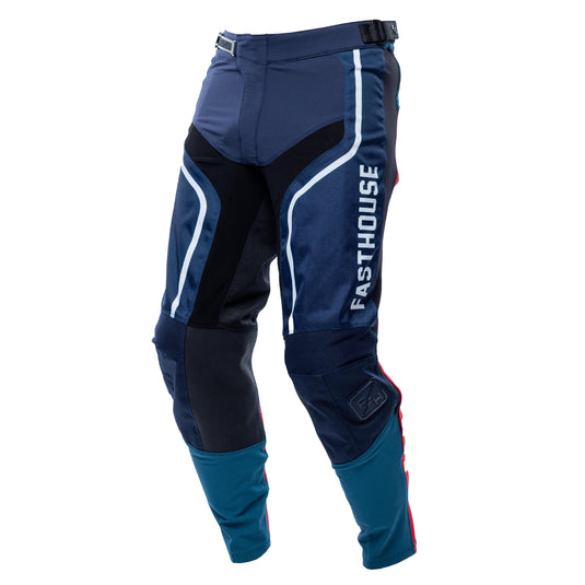 Fasthouse Grindhouse Hudson Pants (32, Blue/Red)