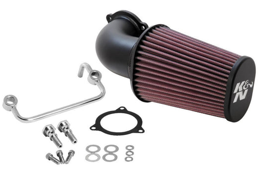K&N Engineering 57-1138 Aircharger Performance Intake System - Textured Black