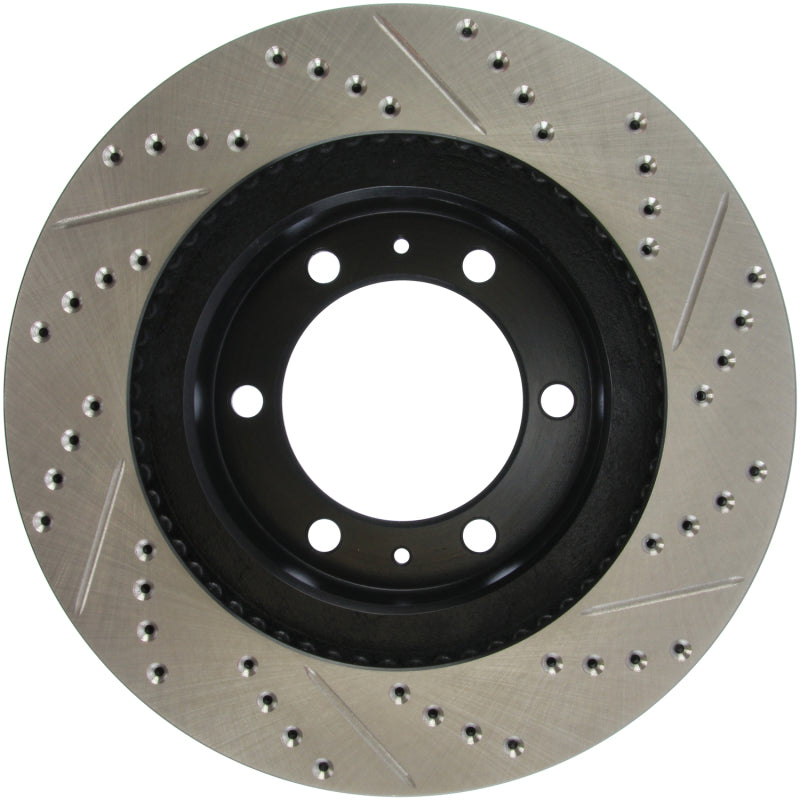 Load image into Gallery viewer, Stoptech 127.44129R ST Slot &amp; Drill Brake Rotors
