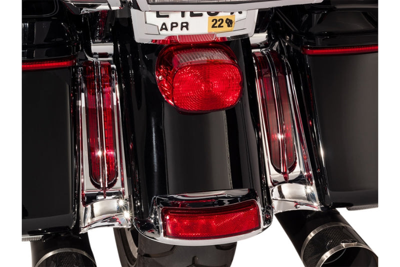 Ciro 40050 Fascia Lights - Chrome/Red