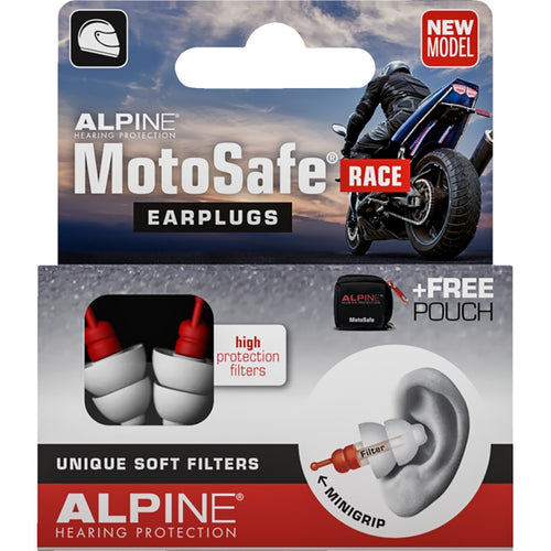Alpine Motosafe Race Earplugs