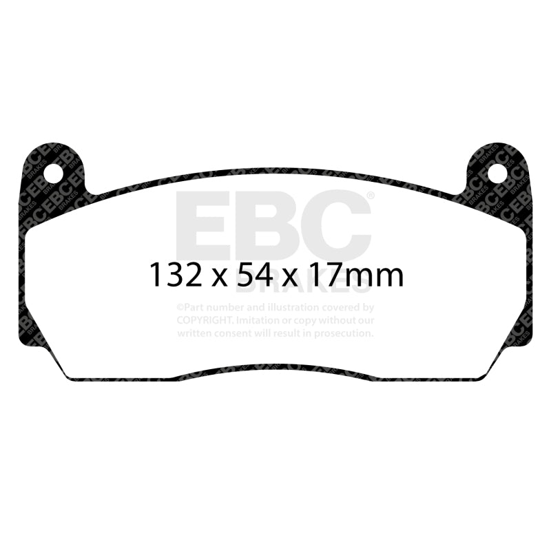Load image into Gallery viewer, Ebc DP4002/2SS EBC Yellowstuff Brake Pad Sets
