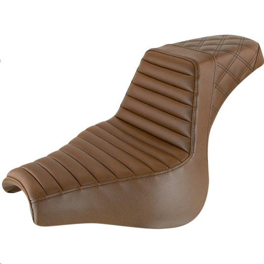 Saddlemen 818-28-176BR Step-Up Front TR/Rear LS Seat - Brown