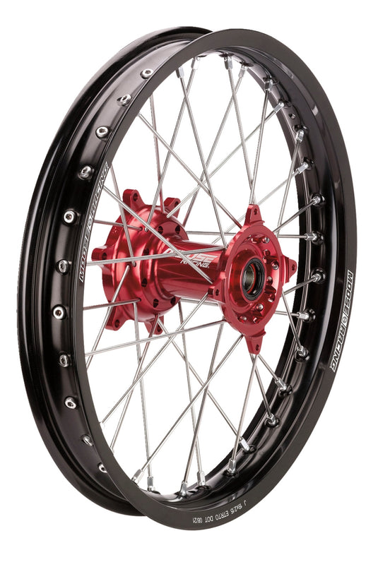 Moose Racing BR-215-18BKRD SX-1 Complete Rear Wheel - 18in.x 2.15in.
