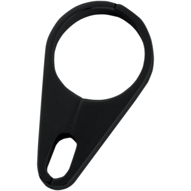 Wild 1 WO832B Billet Throttle and Idle or Throttle and Brake Line Guide with 1-1/4in. Clamp - Black