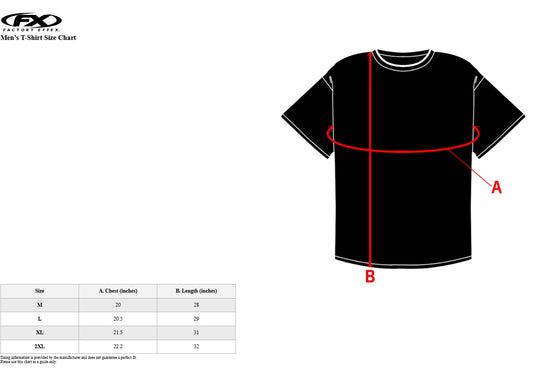Factory Effex Rockstar Lockup T-Shirt (Large, Black)