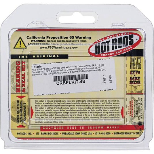 Hot Rods CRBPLKIT-4B HDS Plain Bearing Crankshaft
