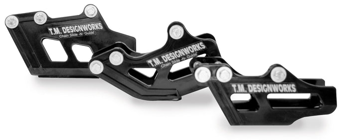 T.M. Designworks RCG-KX2-BK Factory Edition 1 Rear Chain Guide - Black