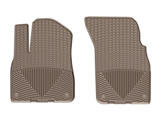 Weathertech W376TN WT Rubber Mats - Front - Tan