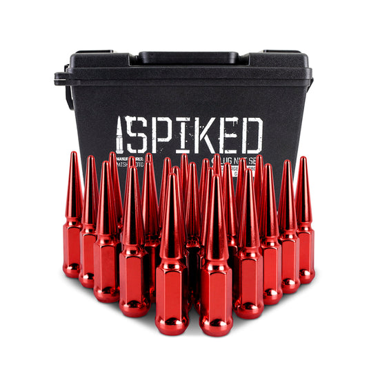Mishimoto MMLG-SP1415-24RD MM Lug Nuts - Steel