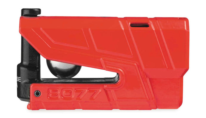 Abus 97802 Granit Detecto X-Plus 8077 Alarm Disc Lock - Red