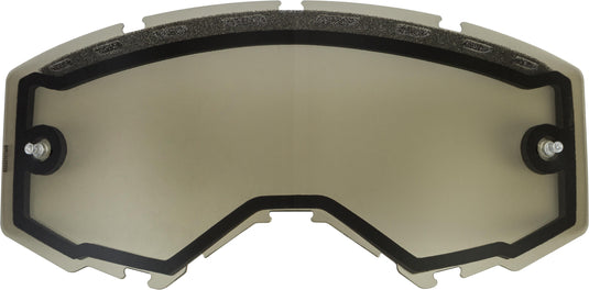 Fly Racing 2019 Vented Dual Lens - Smoke with T.O. Pins