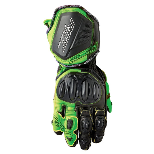 Rst Pro Series GP D30 Gloves (Small, Black/Fluorescent Green)