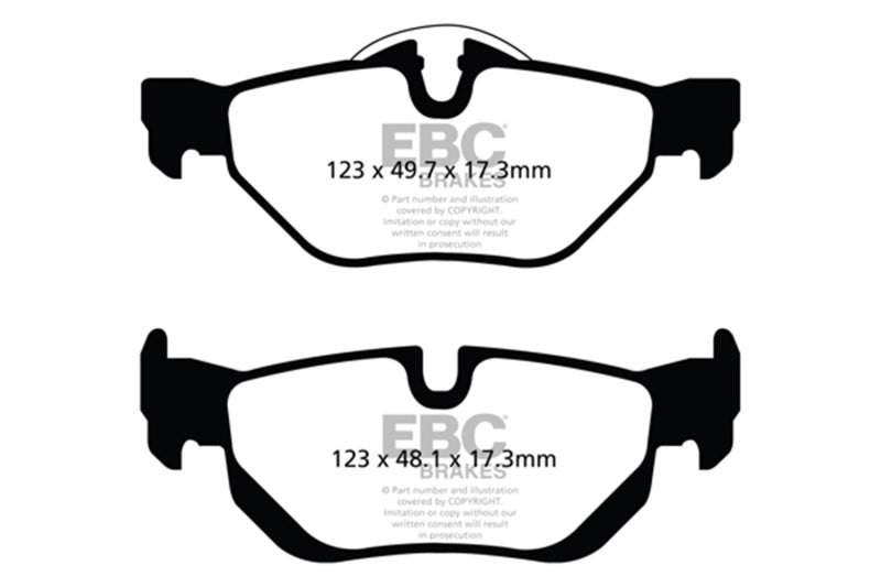 Load image into Gallery viewer, Ebc DP52069NDX EBC Bluestuff Brake Pad Sets
