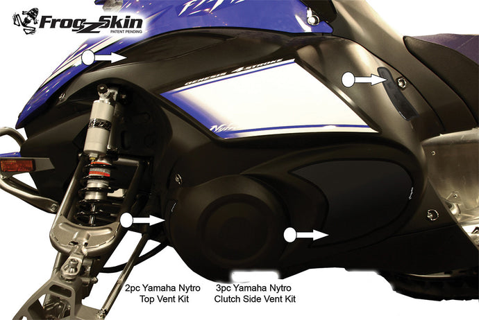 Straightline Performance F0083 Frogzskin Clutch Side Vent Kit