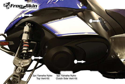 Straightline Performance F0083 Frogzskin Clutch Side Vent Kit
