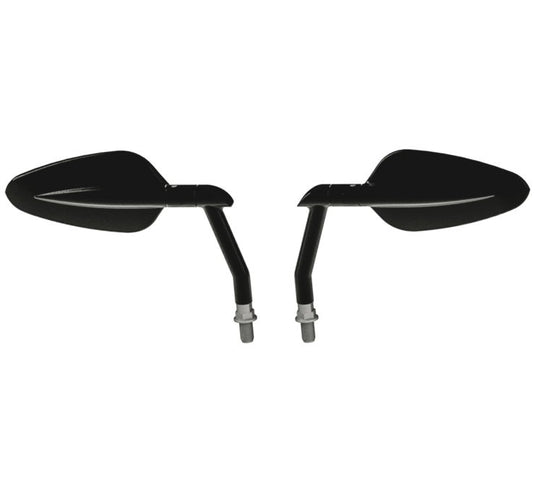 Burly Brand B16-1502B Radar Mirror Set for Rebel