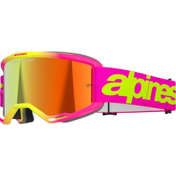 Pink/Yellow Fluo / Red Mirror Lens