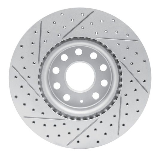 R1 Concepts 830-74053R RNC Geo-Carbon Rotor - Drill & Slot