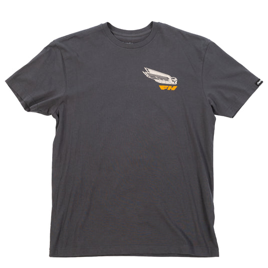 Fasthouse Flyer SS T-Shirt (Small, Graphite Black)