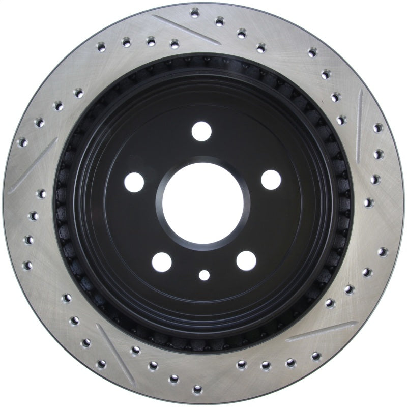 Load image into Gallery viewer, Stoptech 127.62105R ST Slot &amp; Drill Brake Rotors
