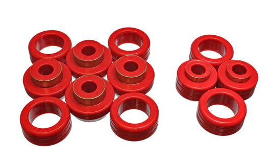 Energy Suspension 5.4106R ES Body Mounts - Red