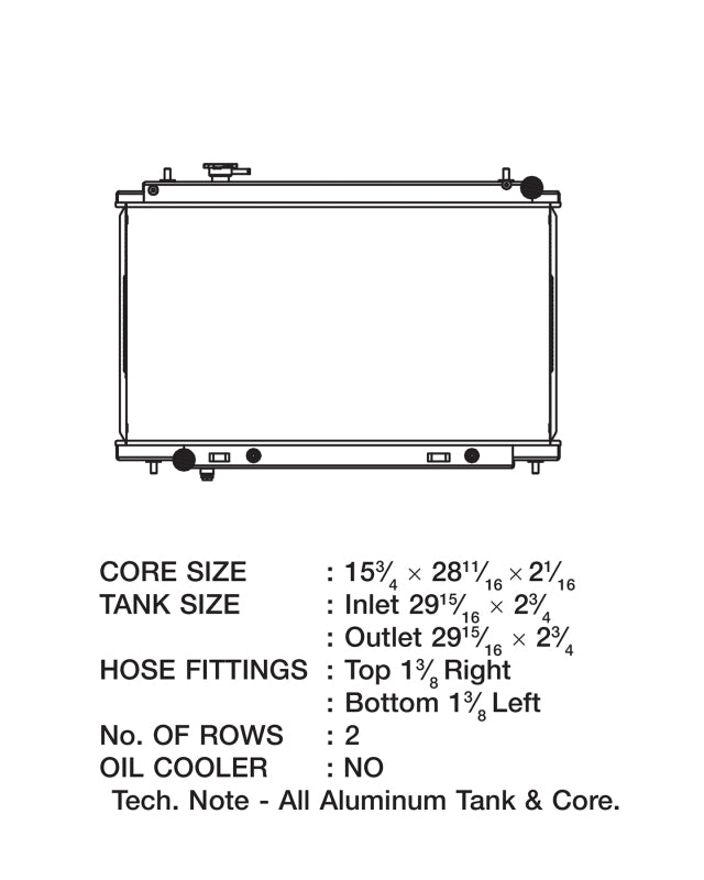 Load image into Gallery viewer, Csf 3329 CSF Radiators - Aluminum
