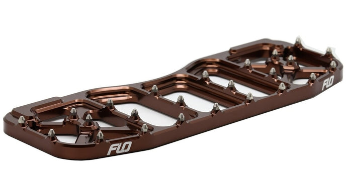 Flo Motorsports FPEG-800V5BRZ V5 Moto Floorboard - Bronze
