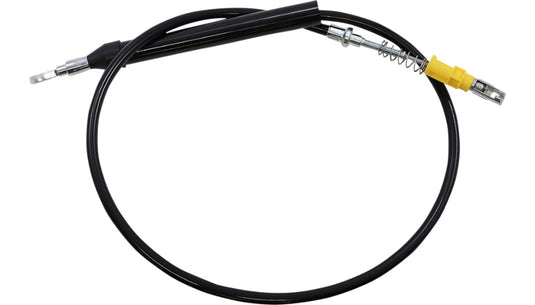 La Choppers LA-8155C13B Clutch Line - Black Vinyl with 12-14in. Ape Hangers