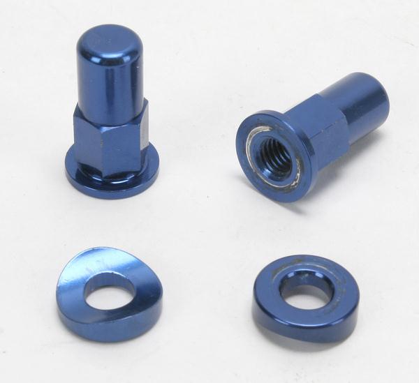 No Toil NTRK-003 Rim Lock Tower Nut/Spacer Kit - Blue