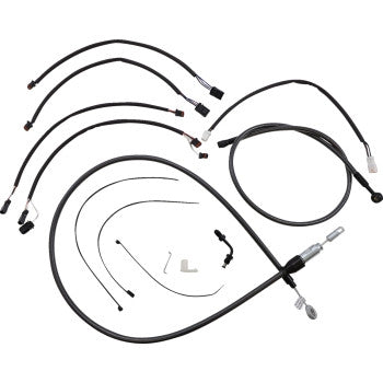 Magnum 4871181 Black Pearl Handlebar Installation Kit for 12in-14in. Ape