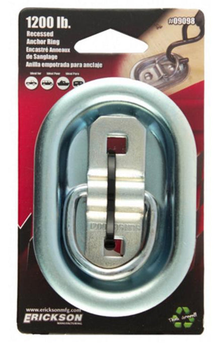 Erickson 09098 Recessed Oval Anchor