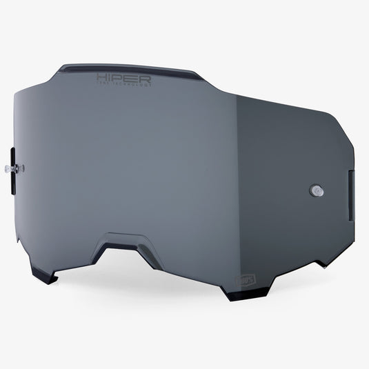 100% Replacement Hiper Lens for Armega/ARmatic Goggles - Injected Hiper Black Mirror Lens
