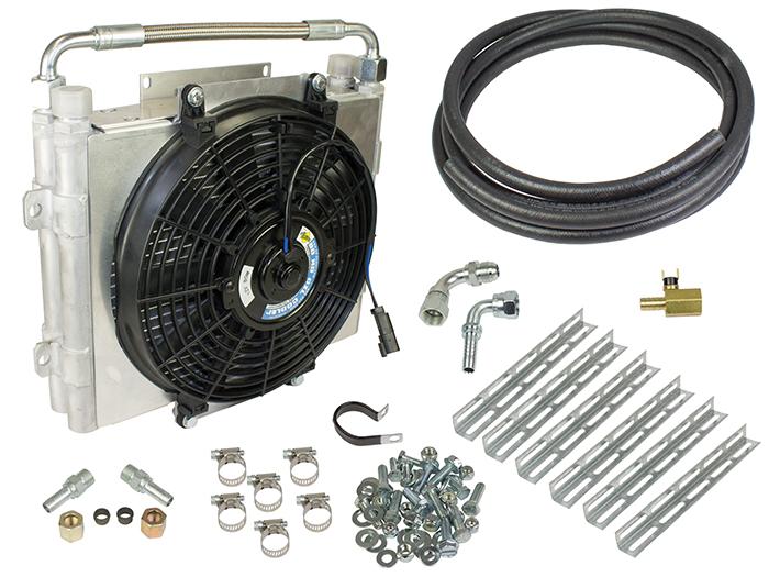 Load image into Gallery viewer, Bd Diesel 1030606-DS-12 BDD Xtruded Trans Coolers
