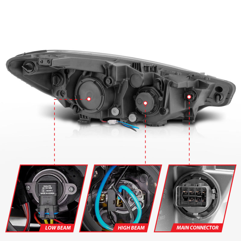 Load image into Gallery viewer, Anzo 121562 ANZ LED/Projector Headlights

