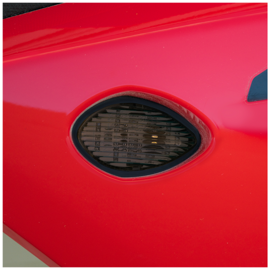 Hotbodies Racing 41302-0101 Flush Mount Front Turn Signals - Smoke