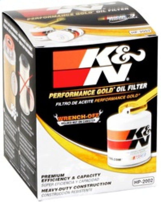 K&N Engineering HP-2002 KN Premium Wrench-Off Oil Filt