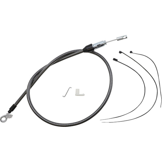 Magnum 72348HE Alternate Length Karbonfibr Quick Connect Braided Upper Clutch Cable - 42in.