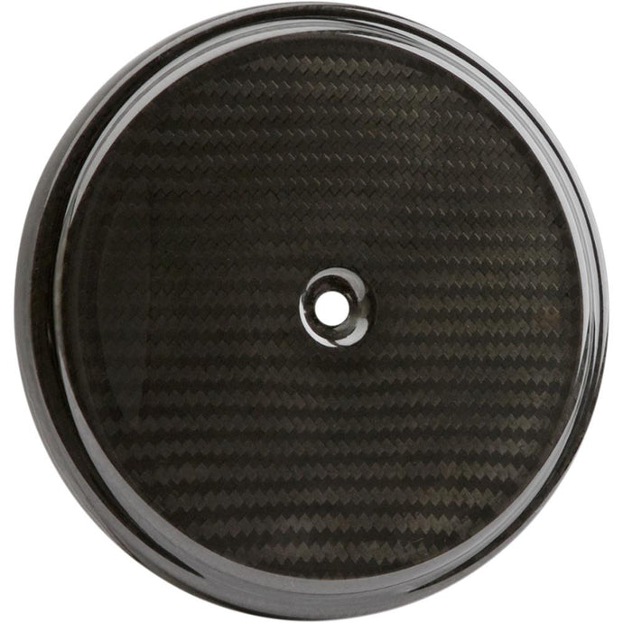 Arlen Ness 18-767 Optional Carbon Cover for Any Ness Round Stage I Air Filter Kit