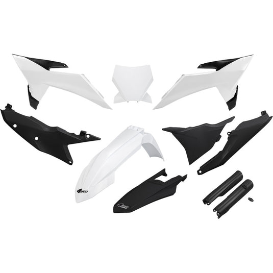 Ufo Plastics KTKIT532F@222 Complete Body Kit - White/Black