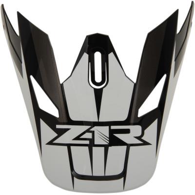 Z1r Visor for Rise Helmets - Ascend, Black/White