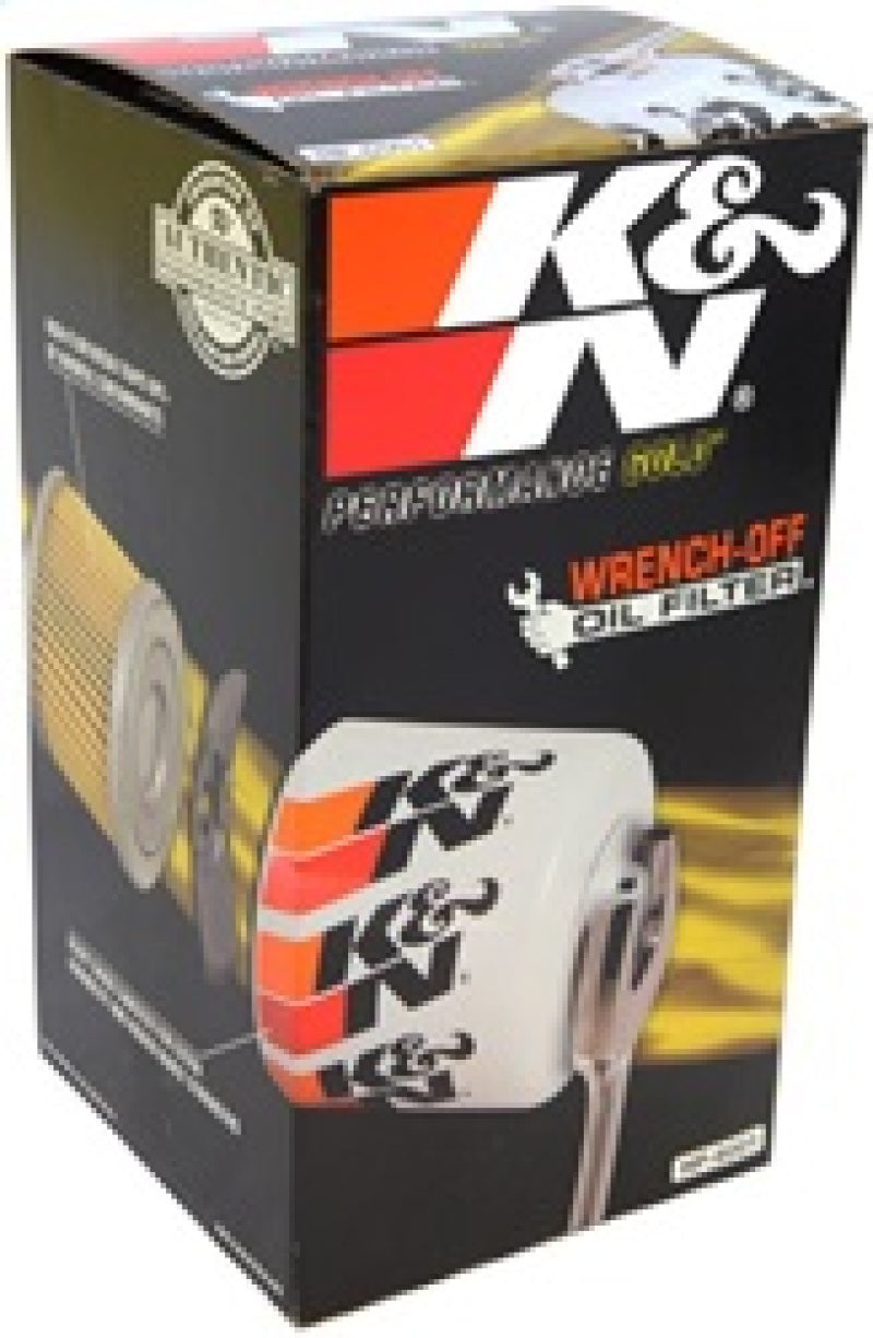 Load image into Gallery viewer, K&amp;N Engineering HP-6001 KN Premium Wrench-Off Oil Filt
