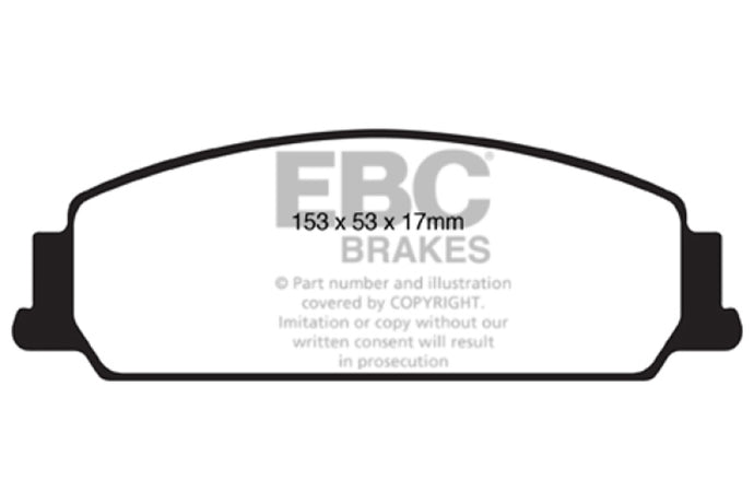 Ebc DP31833C EBC Redstuff Brake Pad Sets