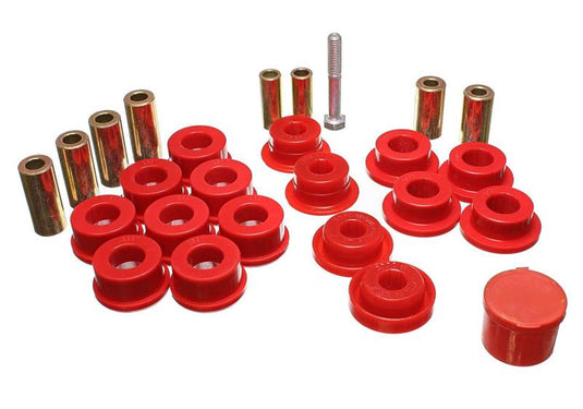 Energy Suspension 2.3108R ES Cntrl Arm Bushings - Red
