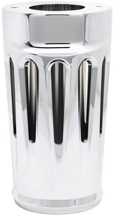Arlen Ness 20-012 Deep Cut Fork Boot Covers - Chrome