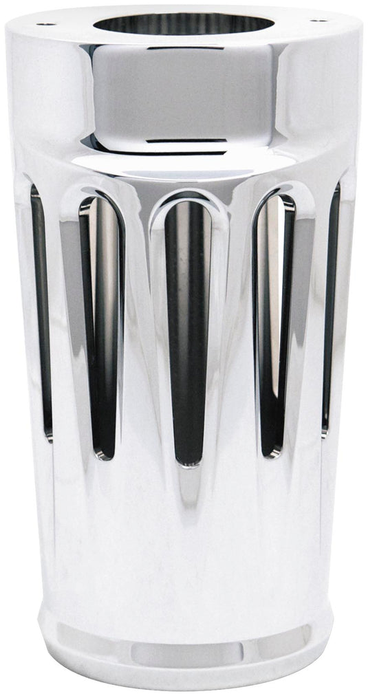 Arlen Ness 20-012 Deep Cut Fork Boot Covers - Chrome