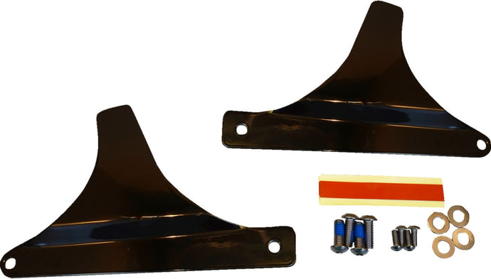 Drag Specialties 1504-0114 Sissy Bar Side Plate - Black