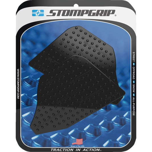 Stompgrip 55-10-0185B Volcano Profile Traction Tank Grip - Street - Black