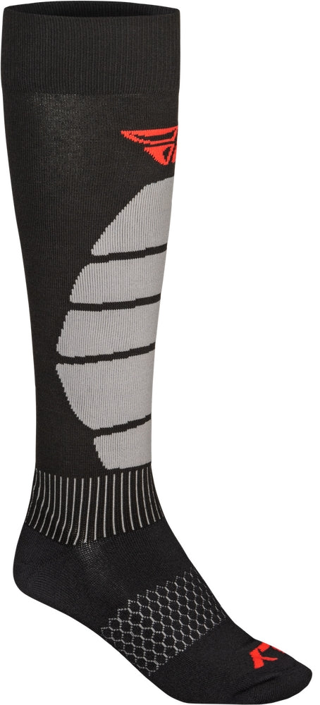 Fly Racing Snow Performance Coolmax Socks (Lg-XL, Black)